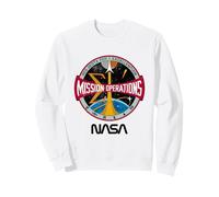 Gráfico PAPL027 de Mission Ops Space Galaxy Cosmic Rocket Sudadera