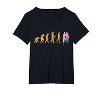 Gráfico para el Trabajador Social de Trabajo Social Camiseta, Mujer Tallas Grandes, Negro, 3XL Grande