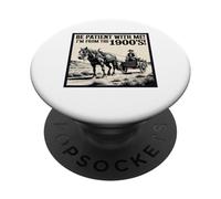 Gráfico para personas mayores de Getting Old Be Patient From 1900 Birthday PopSockets PopGrip Adhesivo