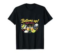 Gráfico Party Crew de la edición Tequila de Bottoms Up Camiseta