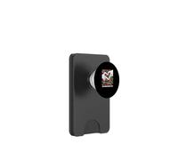 Gráfico «Pink and Green Out Here Being Cute» en verde y rosa PopSockets PopWallet para MagSafe