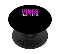 Gráfico Pink Vibes Don't Lie Pink PopSockets PopGrip Adhesivo