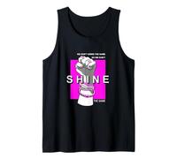 Gráfico Pink We Don't Grind/Shine The Same Pink Camiseta sin Mangas