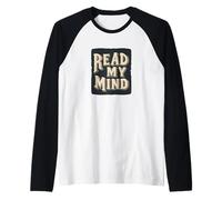 Gráfico Pretty Read my Mind para Adultos y niños Camiseta Manga Raglan