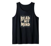 Gráfico Pretty Read my Mind para Adultos y niños Camiseta sin Mangas