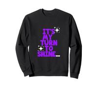 Gráfico Purple Color My Turn To Shine Purple Sudadera