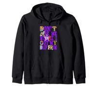 Gráfico Purple I Gatekeep The Drip Purple Sudadera con Capucha