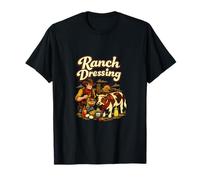 Gráfico Ranch Dressing Country Farm Pun Cowboy BBQ Camiseta
