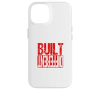 Gráfico Red Built Different WT Red Carcasa para iPhone 14