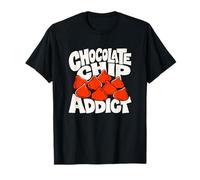 Gráfico Retro Amante Adicto a chispas de Chocolate Camiseta