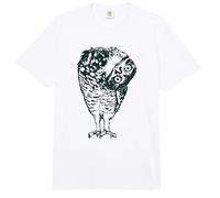Gráfico Retro de Arte Popular Bohemio con Forma de búho Curioso con Cabeza Inclinada Comfort Colors Adult Heavyweight T-Shirt