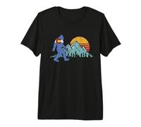 Gráfico Retro de Bandera del Estado de Colorado de Bigfoot Sun & Mountain Camiseta Premium