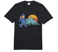 Gráfico Retro de Bandera del Estado de Colorado de Bigfoot Sun & Mountain Comfort Colors Adult Heavyweight T-Shirt