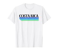 Gráfico Retro de Costa Rica - Pura Vida Costa Rica CV29X Camiseta