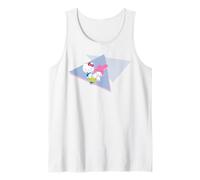 Gráfico retro de los 80 de Sanrio Hello Kitty My Melody Keroppi Camiseta sin Mangas
