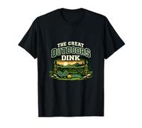 Gráfico Retro de Pickleball de The Great Outdoors Dink Camiseta