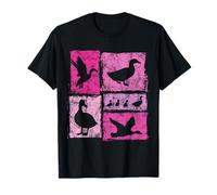 Gráfico Retro de rebaño de Patos, Animal de Granja, I Love Ducks, Vintage Camiseta