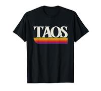 Gráfico Retro de Taos Nuevo México - Taos NM Camiseta