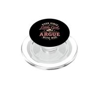 Gráfico Retro de Vaquera Estilo Western de Argue with Men PopSockets PopGrip para MagSafe