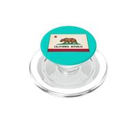 Gráfico Retro del Oso Golden State Bear de la República de California PopSockets PopGrip para MagSafe