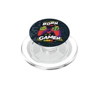 Gráfico Retro para Videojuegos Born to Be Gamer Controller PopSockets PopGrip para MagSafe