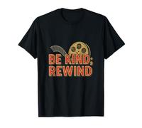 Gráfico retro vintage de Be Kind Rewind Camiseta