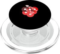 Gráfico rojo de Red For The Record V2 PopSockets PopGrip para MagSafe