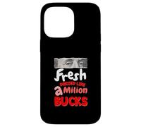 Gráfico rojo de Red Fresh Like A Million Bucks Carcasa para iPhone 14 Pro Max