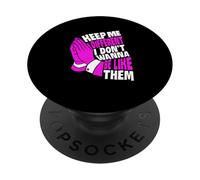 Gráfico Rosa de Color Rosa Pray To Be Different PopSockets PopGrip Adhesivo