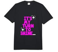 Gráfico Rosa My Turn To Shine Pink Comfort Colors Adult Heavyweight T-Shirt