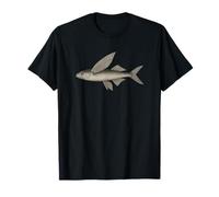 Gráfico simple de pez volador Camiseta