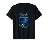 Gráfico Stop and Smell The Pine Cones Forest Cottagecore Camiseta
