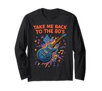 Gráfico Take Me Back to the 80's Nostalgic Fun Times Manga Larga