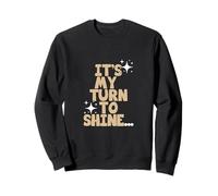 Gráfico Tan Color My Turn To Shine Tan Sudadera