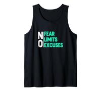 Gráfico Teal Aqua Claro, Color Verde Azulado, Resultado de Laboratorio, Impreso por un Paciente Camiseta sin Mangas