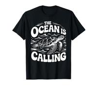 Gráfico The Ocean is Calling Sea Turtle Adventure Camiseta