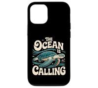 Gráfico The Ocean is Calling Sea Turtle Adventure Carcasa para iPhone 12/12 Pro