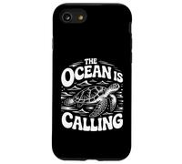Gráfico The Ocean is Calling Sea Turtle Adventure Carcasa para iPhone SE (2020) / 7/8