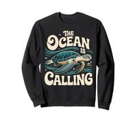 Gráfico The Ocean is Calling Sea Turtle Adventure Sudadera