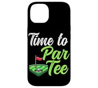 Gráfico Time To Par Tee para jugador de golf, golfista, amante del golf Carcasa para iPhone 14