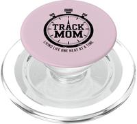 Gráfico Track Mom Living Life One Heat At A Time PopSockets PopGrip para MagSafe