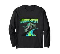 Gráfico Urban Rear Lift Street Bike Rider Manga Larga