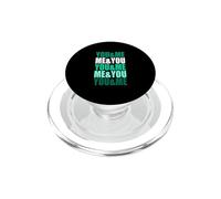 Gráfico Verde Azulado Claro Aqua Color You&Me&You&Me Teal Aqua PopSockets PopGrip para MagSafe