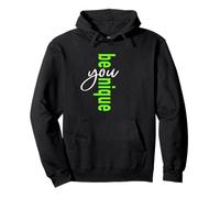 Gráfico Verde Be-You-Nique Green Sudadera con Capucha