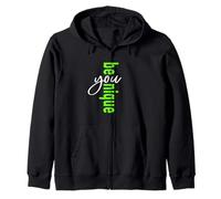 Gráfico Verde Be-You-Nique Green Sudadera con Capucha