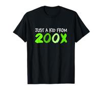 Gráfico verde de Just A Kid From 200X Green Camiseta