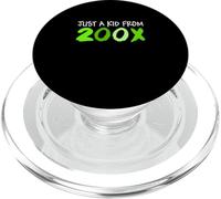 Gráfico verde de Just A Kid From 200X Green PopSockets PopGrip para MagSafe