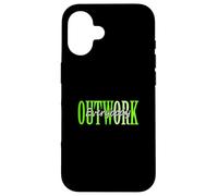 Gráfico Verde Green Outwork Everybody Carcasa para iPhone 16