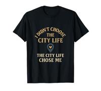 Gráfico Vintage City Life Chose Me City Pride Camiseta