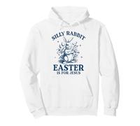 Gráfico Vintage con Humor Retro de Silly Rabbit Easter is for Jesus Sudadera con Capucha